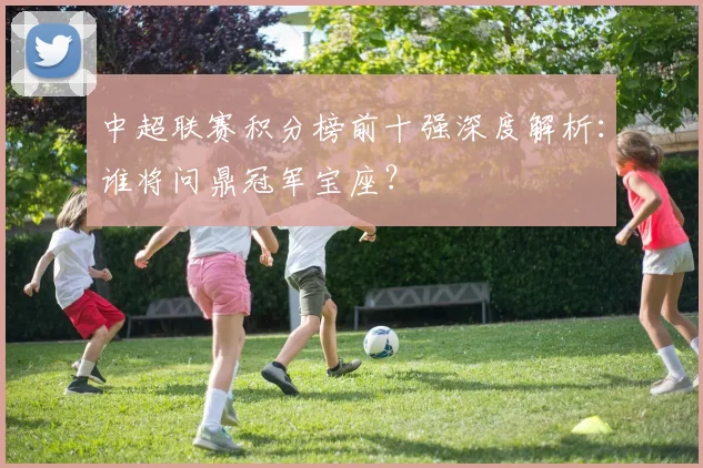 中超联赛积分榜前十强深度解析:谁将问鼎冠军宝座?